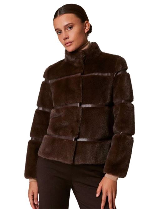 Short fur coat TWINSET | 242TT2022.11946